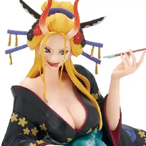 買取】F賞 ブラックマリア フィギュア 一番くじ ワンピース 百獣海賊団