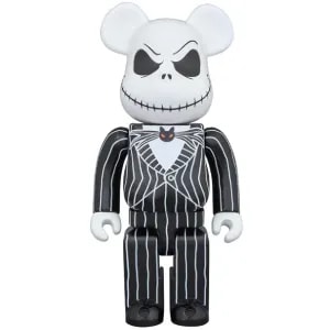 買取】BE@RBRICK-ベアブリック- 100%&400% Jack Skellington-ジャック