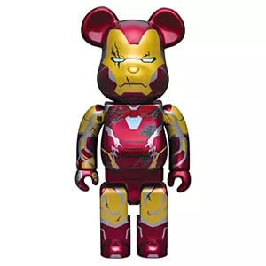 買取】BE＠RBRICK -ベアブリック- 400% アイアンマン Mark85(バトル