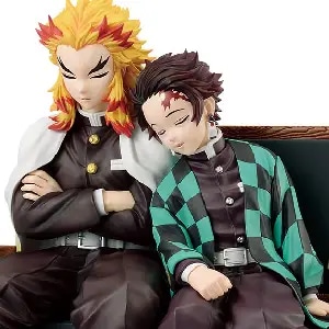 買取】B賞 Revible Moment 竈門炭治郎&煉獄杏寿郎 一番くじ 鬼滅の刃