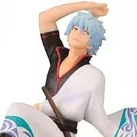 買取】一番くじ 銀魂 ～金/銀～ B賞 銀時 ディスプレイフィギュア 全1