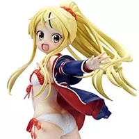 買取】ハロー!!きんいろモザイク 九条 カレン 水着Style 1/7スケール