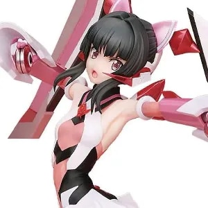 買取】ACT MODE 月読調 プラスチック製塗装済み可動フィギュア 戦姫