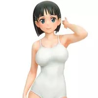 買取】桐ヶ谷直葉 紺スクver. 1/7 PVC製塗装済み完成品 ソードアート