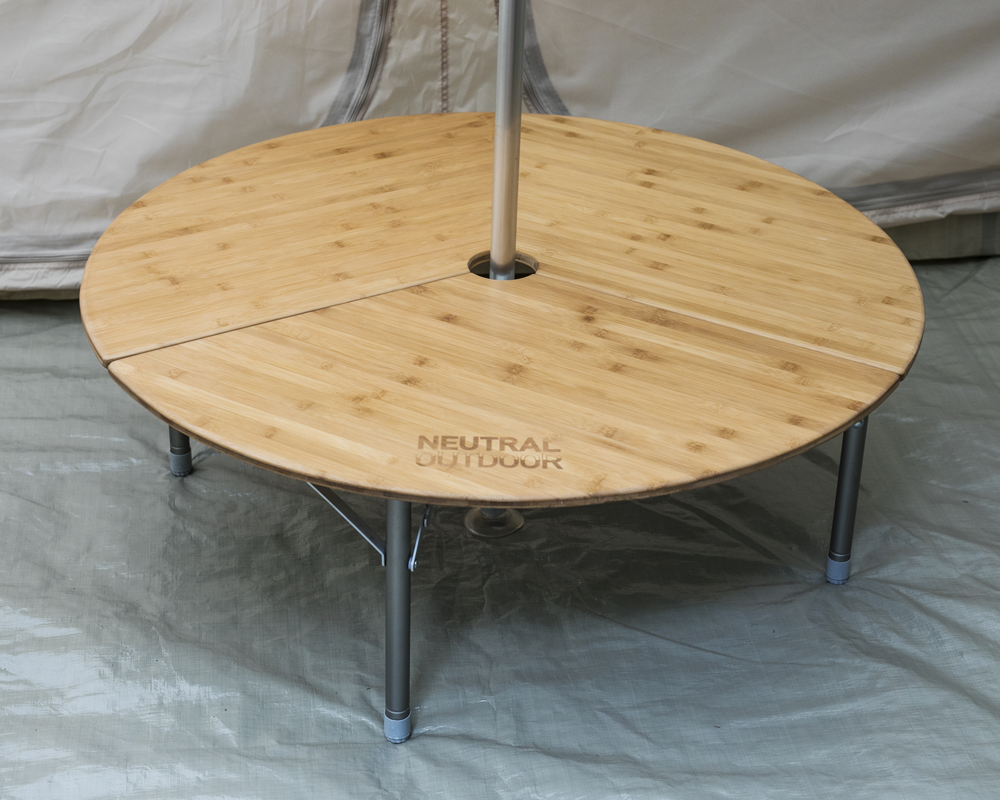 バンブーラウンドテーブル - NEUTRAL OUTDOOR - ニュートラルアウトドア -
