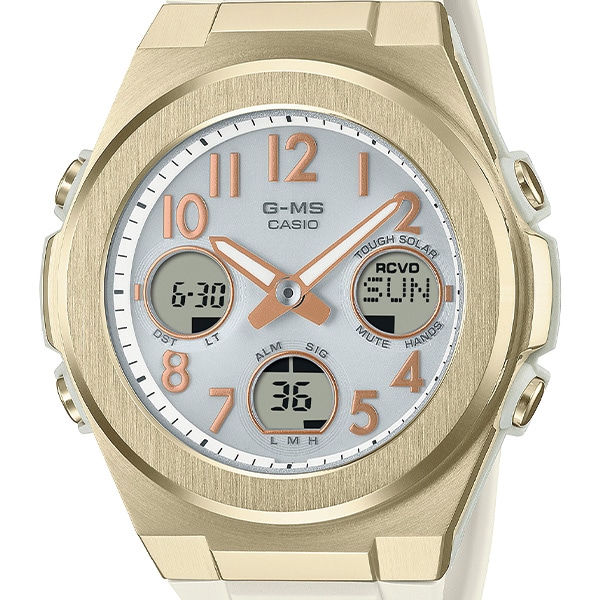 BABY-G G-MSジーミズ MSG-W610G-7AJF 電波ソーラー アナデジ(ベージュ