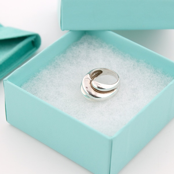 Tiffany&Co. ティファニー ツイストリング 9号 中古 レディース