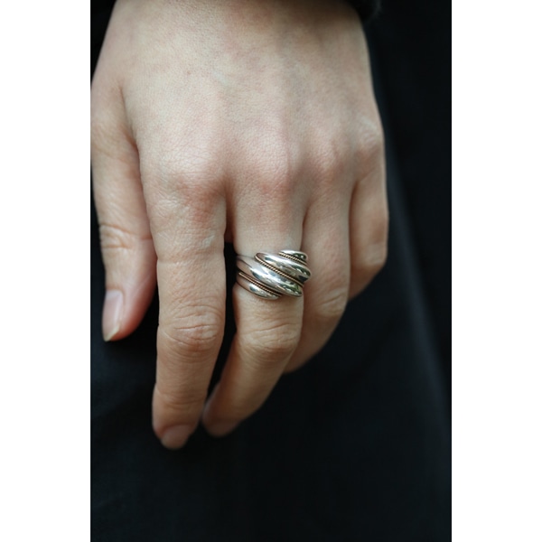 Tiffany&Co. ティファニー ツイストリング 9号 中古 レディース