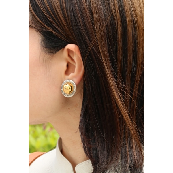 CELINE セリーヌ スターボール イヤリング ユーズド 中古(コンビ