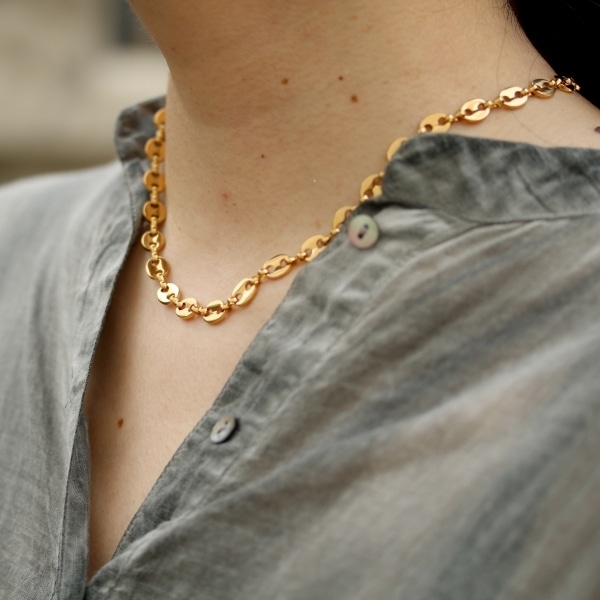 Christian Dior クリスチャン・ディオール ネックレス 中古(ゴールド