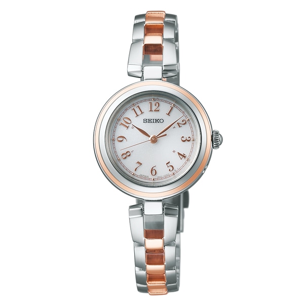 SEIKO SELECTION SWFH145 電波ソーラー レディース(シルバー): SEIKO