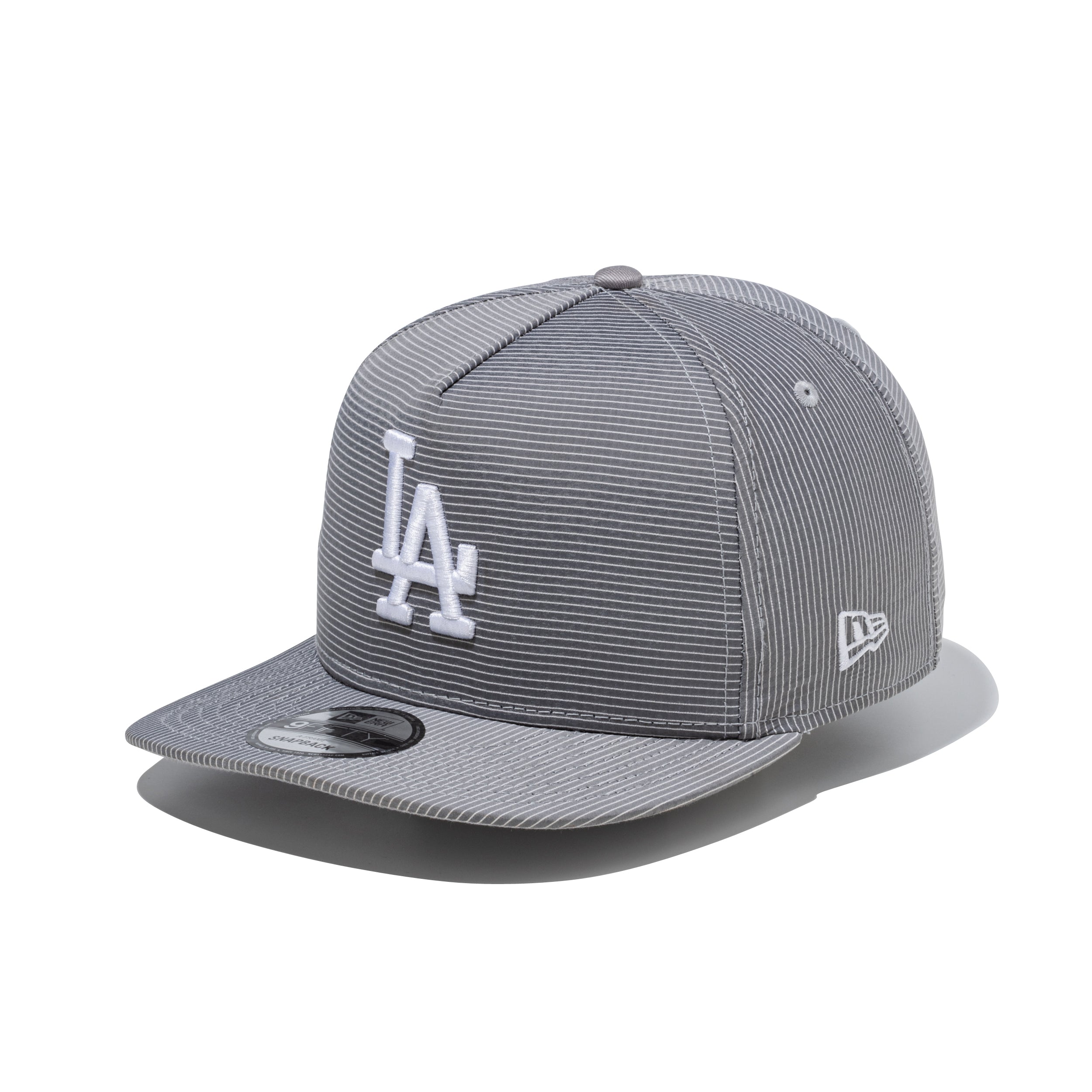 9FIFTY A-Frame Pinstripe Ripstop ロサンゼルス・ドジャース グレー