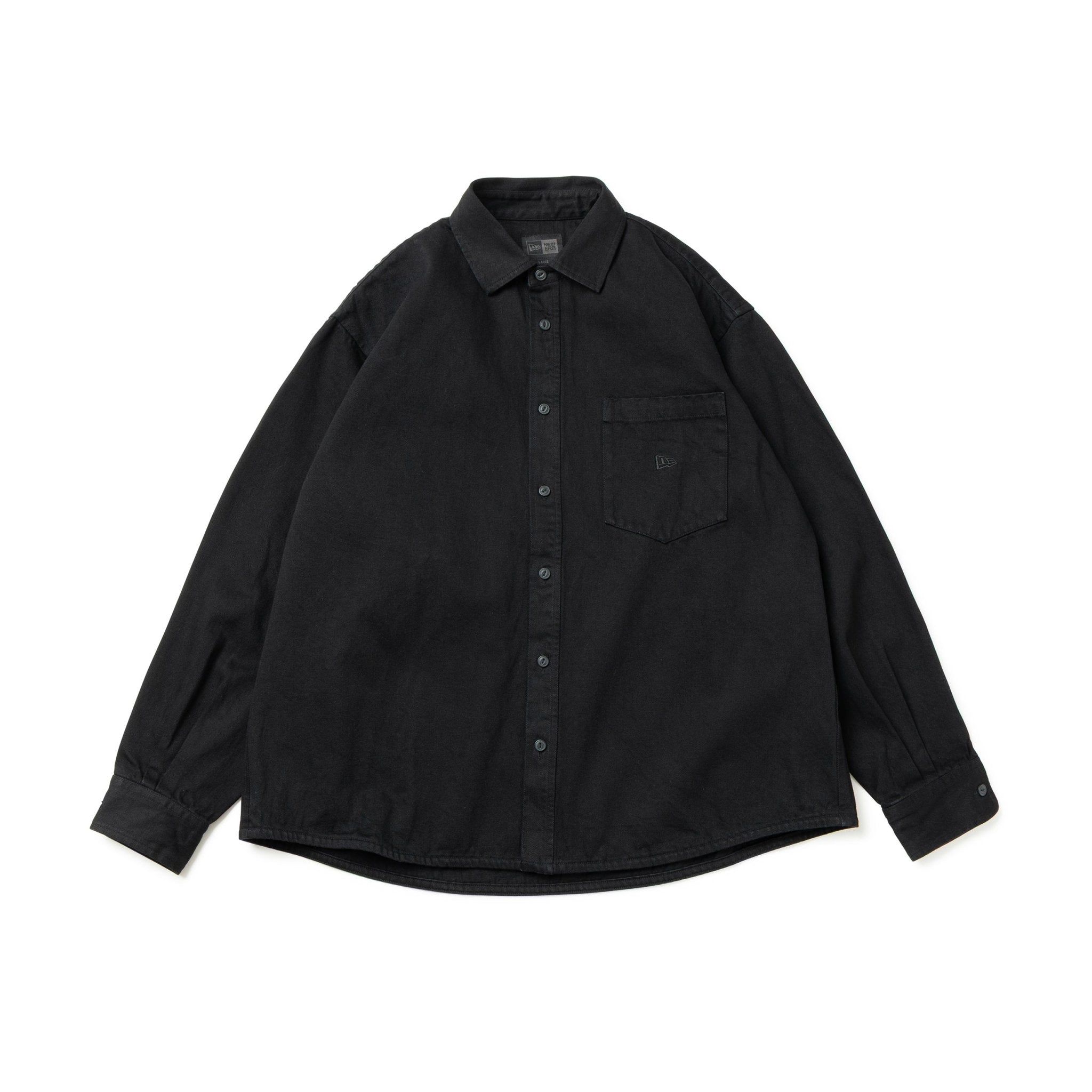 長袖 デニムシャツ BLACK LABEL FW25 ブラックデニム | ニューエラ