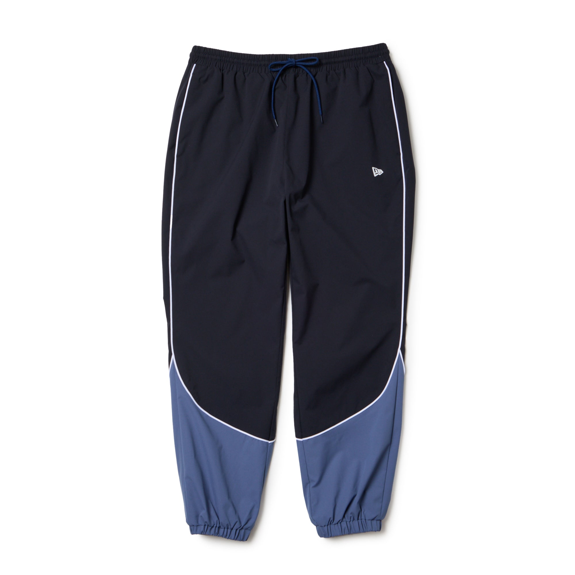 オーバーサイズド パイピング トラックパンツ ネイビー/スレート