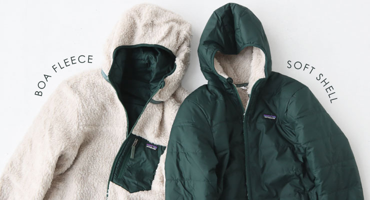 レディースにも人気！パタゴニアのキッズリバーシブルフリース