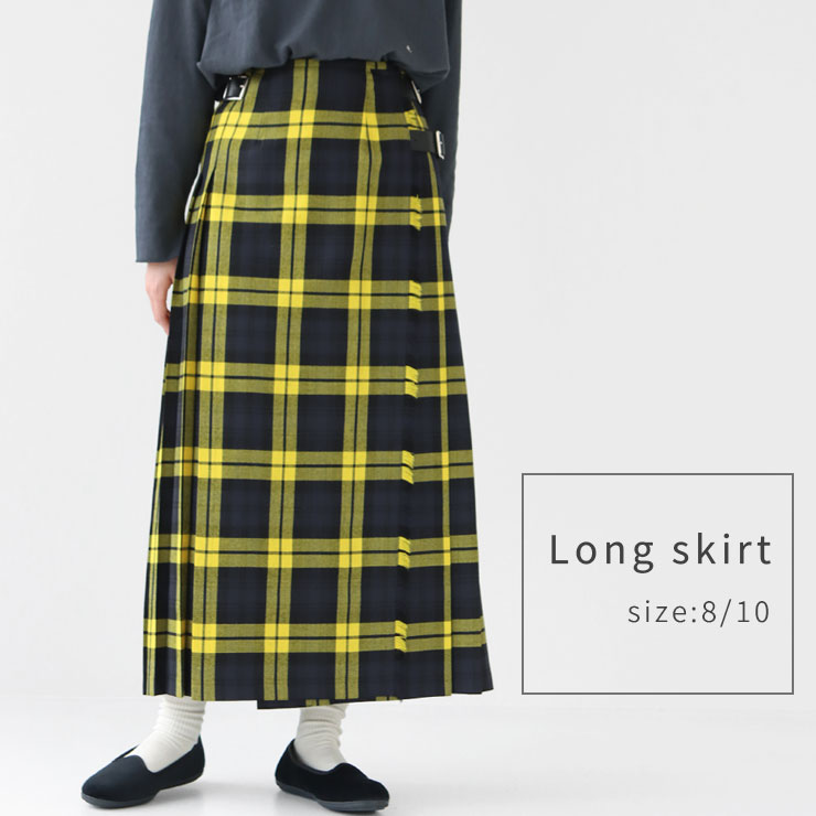 オニールオブダブリン｜大定番のチェック柄キルトスカート「似合う