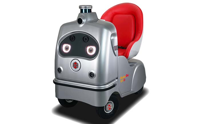 ZMPと姫路市、一人乗りロボ「ラクロ」で観光サービス社会実証 | NEXT