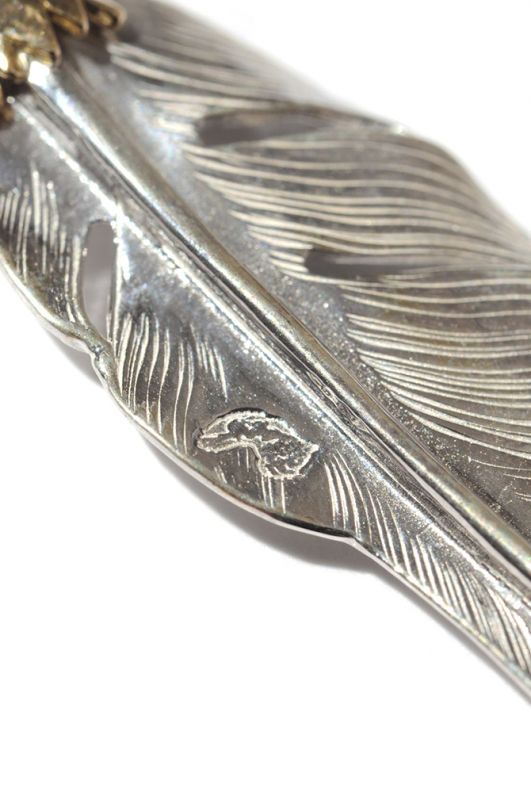 LARRY SMITH(ラリースミス)カゼキリフェザー 18K EAGLE HEAD KAZEKIRI