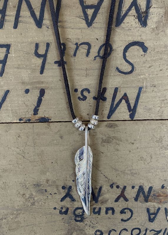 LARRY SMITH(ラリースミス) フェザーネックレス NATABANE FEATHER EFNL