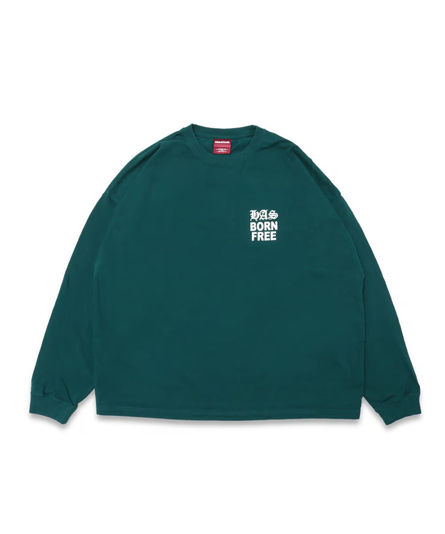 HIDEANDSEEK(ハイドアンドシーク) ロングスリーブTシャツ HAS L/S Tee
