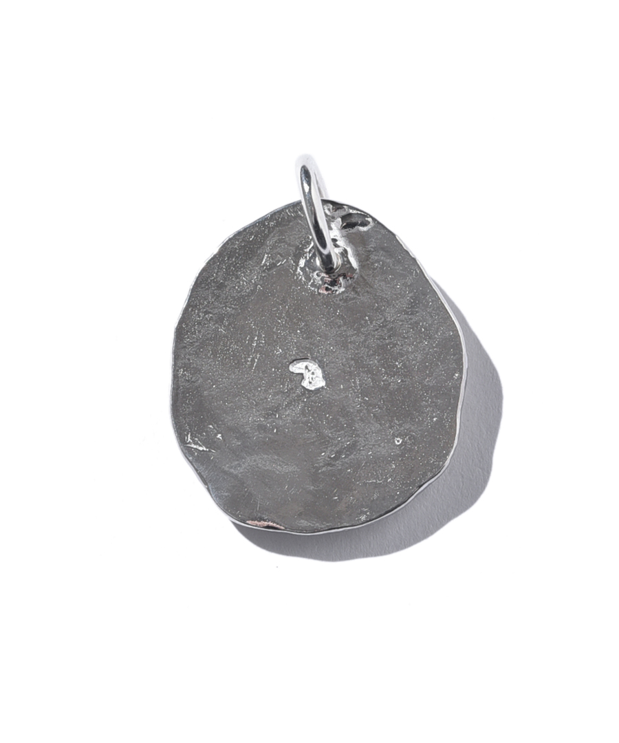 LARRY SMITH ラリースミス ペンダントトップ LEAF STAMPED ROSE