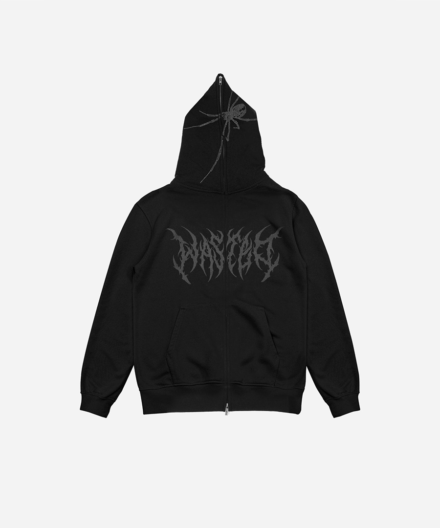 WASTED PARIS(ウェイステッドパリス) フルジップパーカー HOODIE FULL