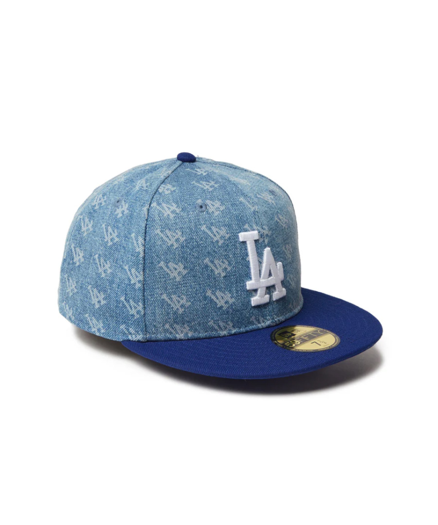 NEW ERA(ニューエラ) キャップ 59FIFTY Denim Monogram ロサンゼルス
