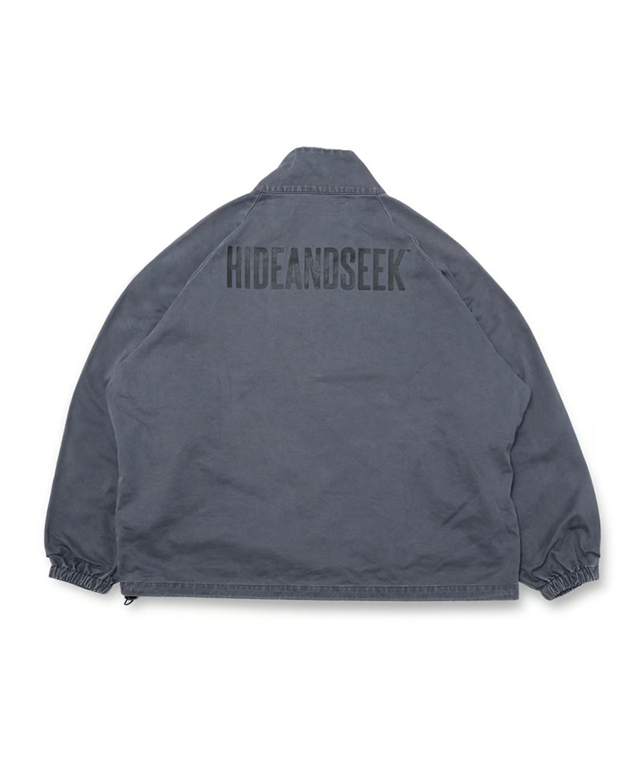 HIDEANDSEEK(ハイドアンドシーク)ジャケット Half Zip Jacket (Pigment