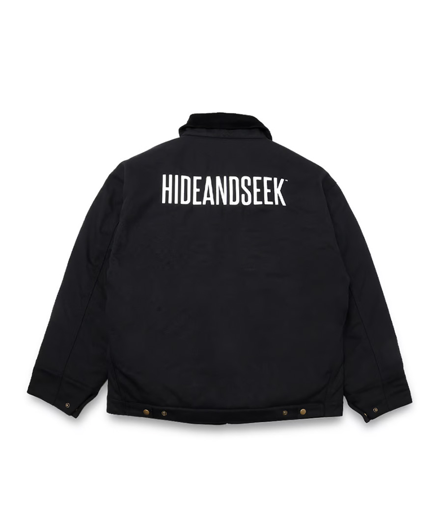 HIDEANDSEEK(ハイドアンドシーク) スウェットパーカー Zip Work Jacket