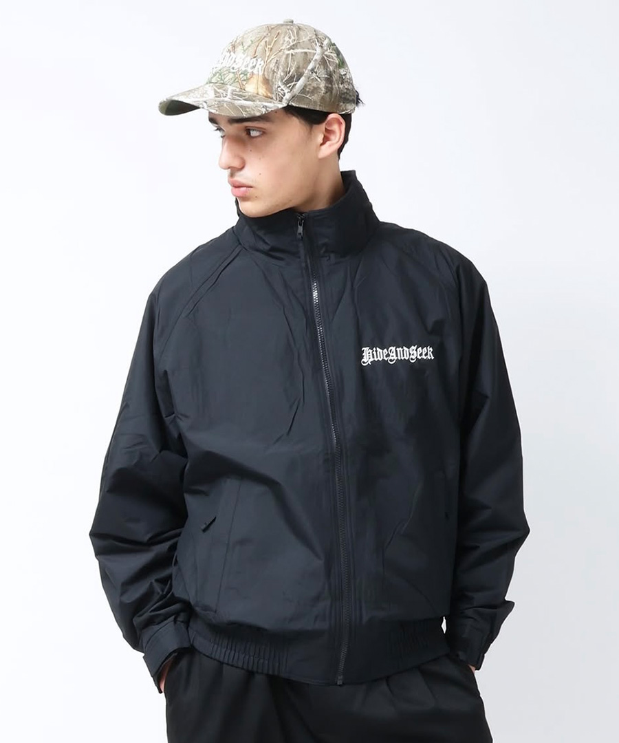 HIDEANDSEEK(ハイドアンドシーク) コーチジャケット Nylon Zip Jacket