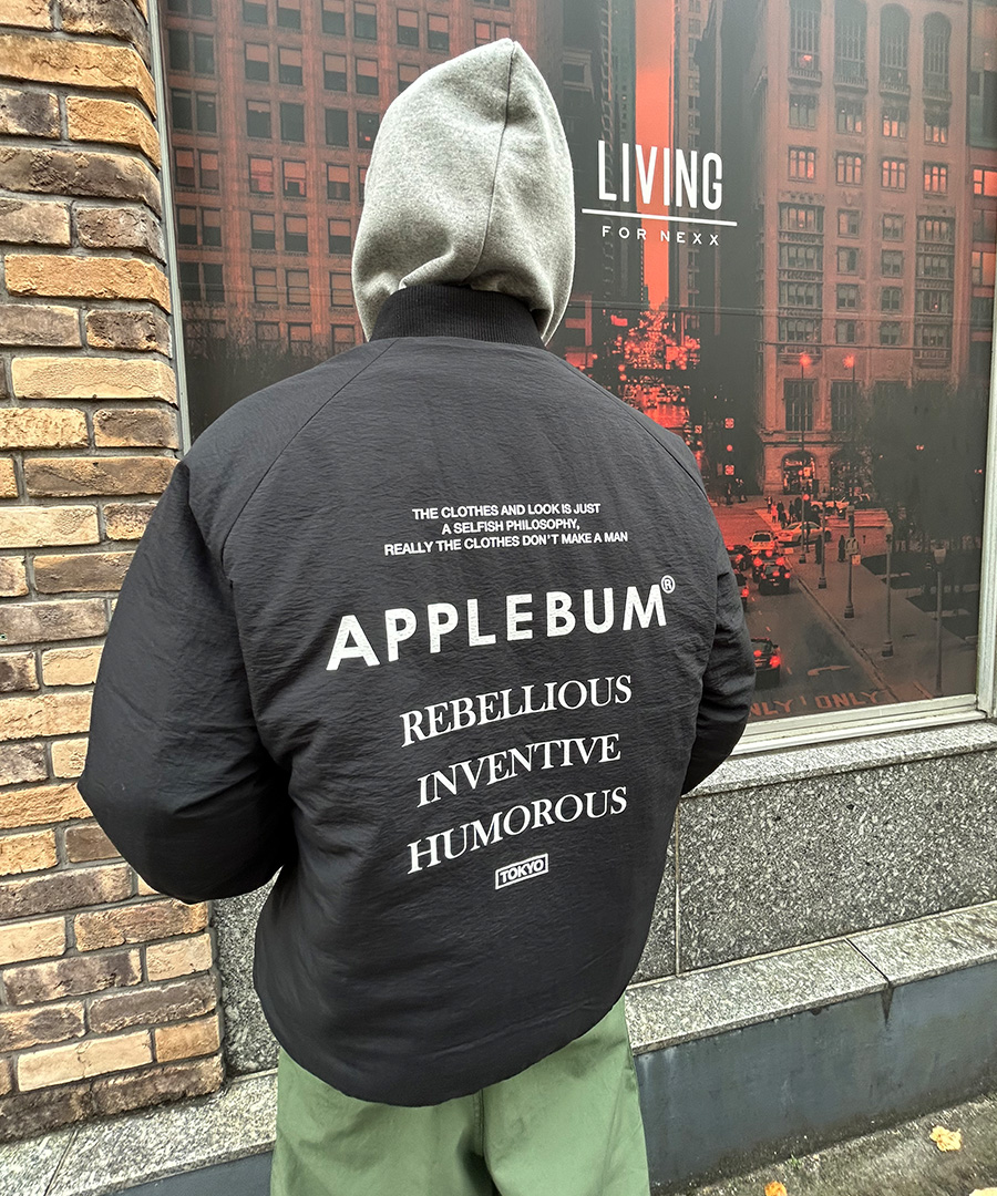 APPLEBUM(アップルバム)ジャケット Light MA-1 Jacket 2420603 正規