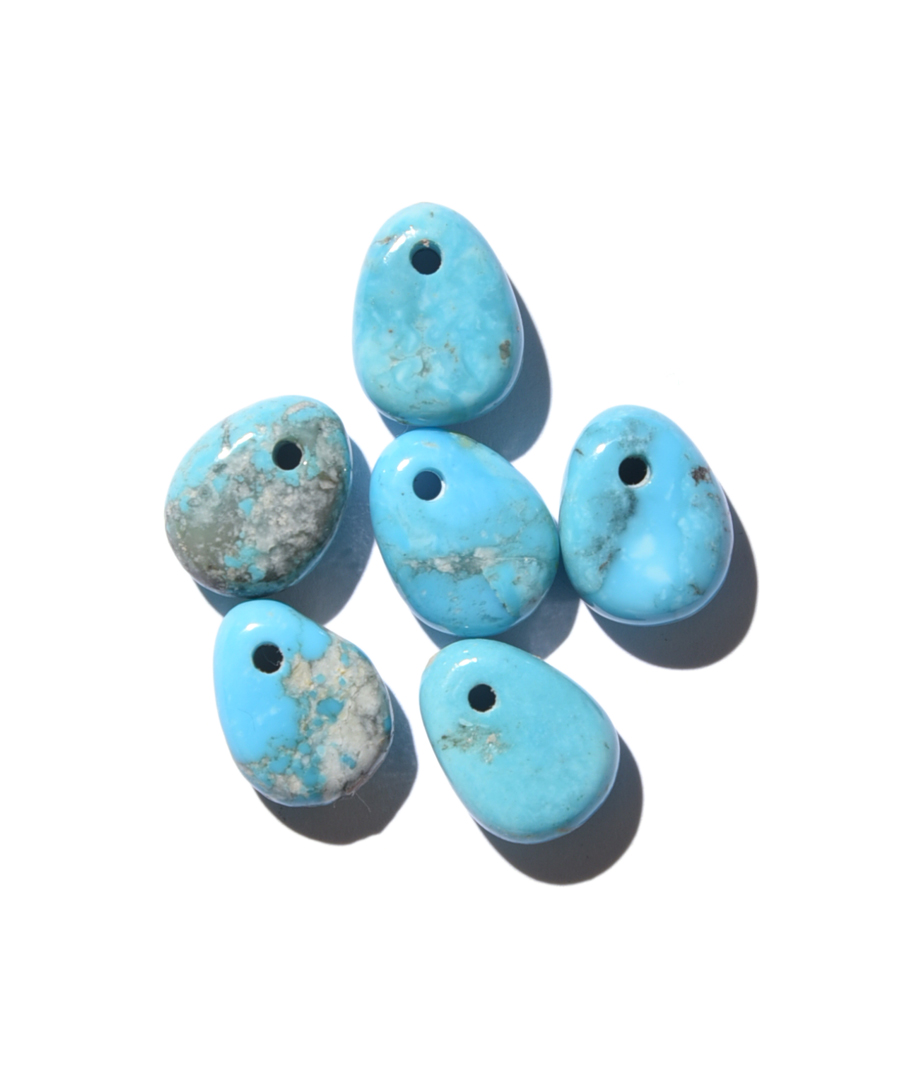 LARRY SMITH(ラリースミス) ターコイズビーズ TEARDROP TURQUOISE BEAD