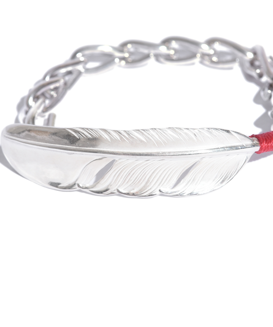 LARRY SMITH(ラリースミス) ブレスレット FEATHER COUNTRY CHAIN