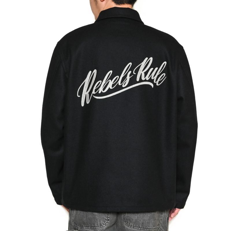 CALEE(キャリー) ジャケット MELTON WOOL SPORTS TYPE JACKET ＜REBELS