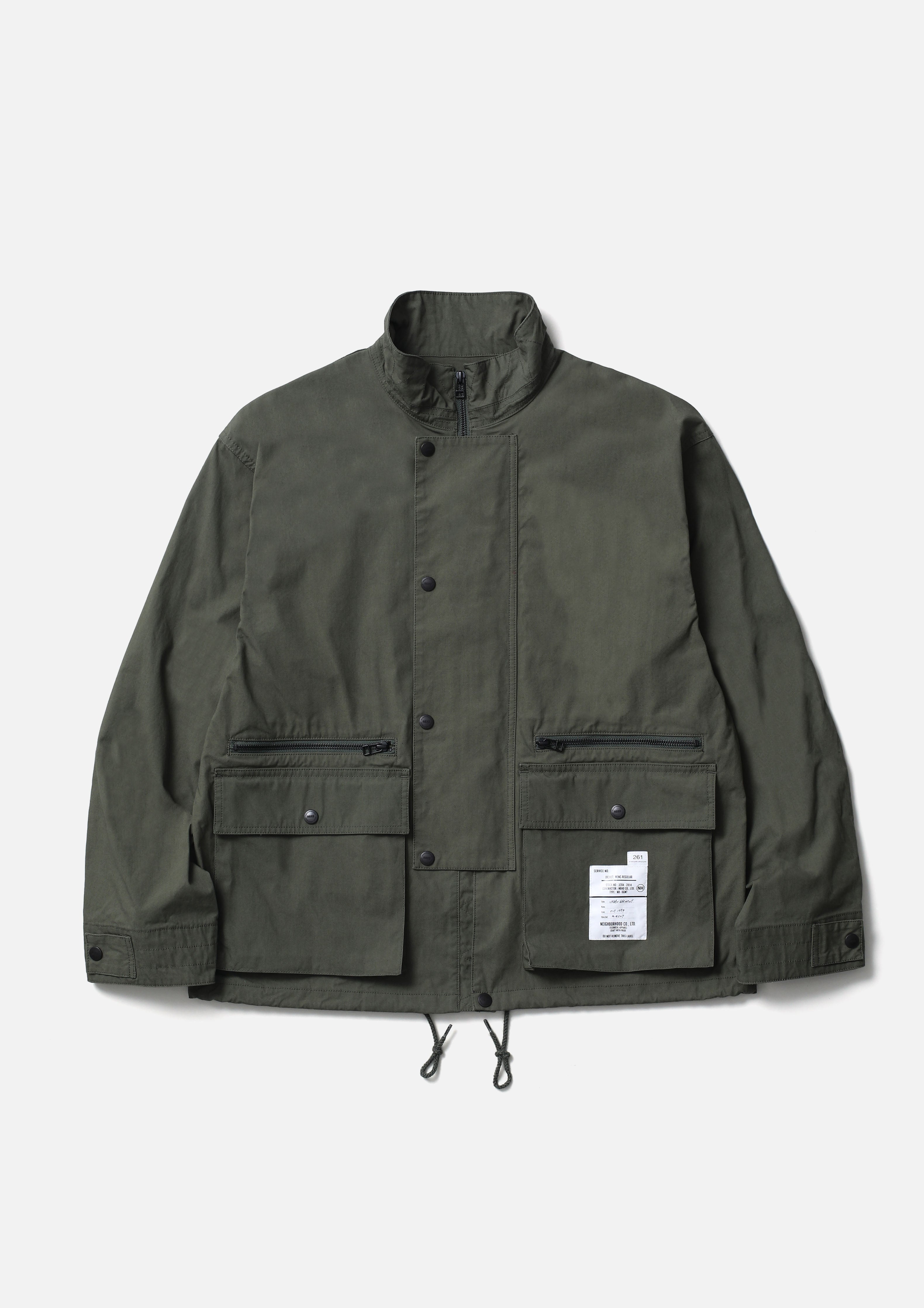 STAND COLLAR FIELD JACKET