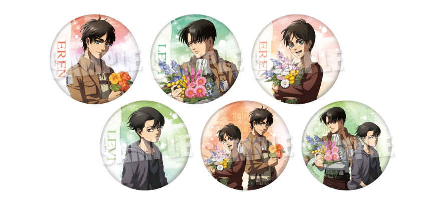 TVアニメ『進撃の巨人』の新規描き下ろしイラストを使用したグッズが