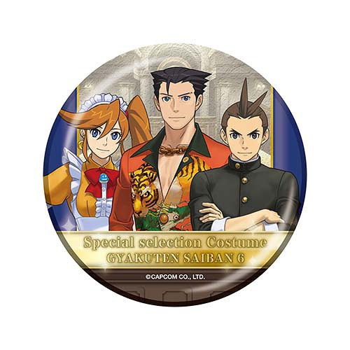 逆転裁判6 缶バッジコレクション BOX グッズ - Neowing