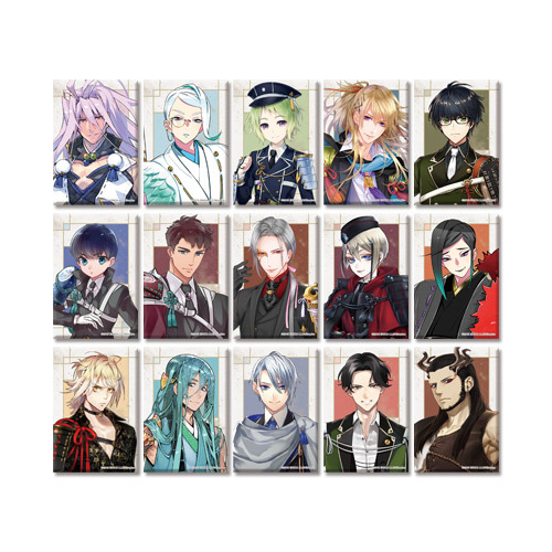 刀剣乱舞 とうらぶ 不動行光 スクエア缶バッジ 軽装 - 刀剣乱舞