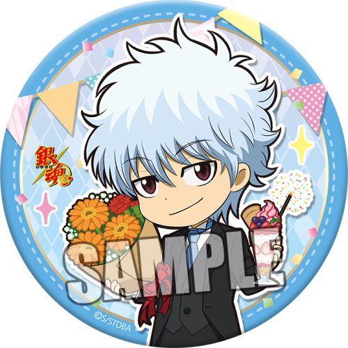 銀魂 缶バッジ 「坂田銀時」 スーツ Ver. グッズ - Neowing