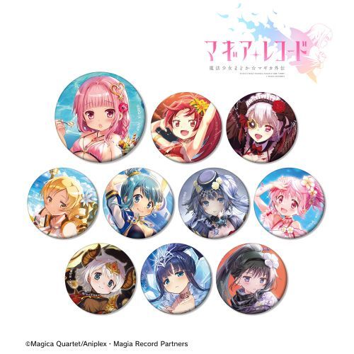 マギアレコード 魔法少女まどか☆マギカ外伝 トレーディング マット缶