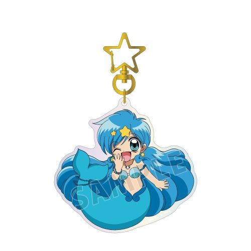 ぴちぴちピッチ 宝生波音 ちびキャラ オーロラBIGアクリルキーホルダー