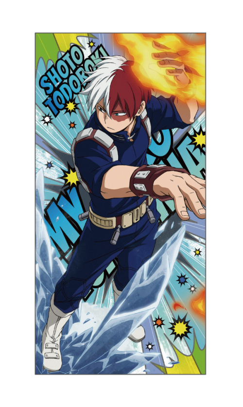 TVアニメ 「僕のヒーローアカデミア」 ビジュアルバスタオル 4. 轟焦凍