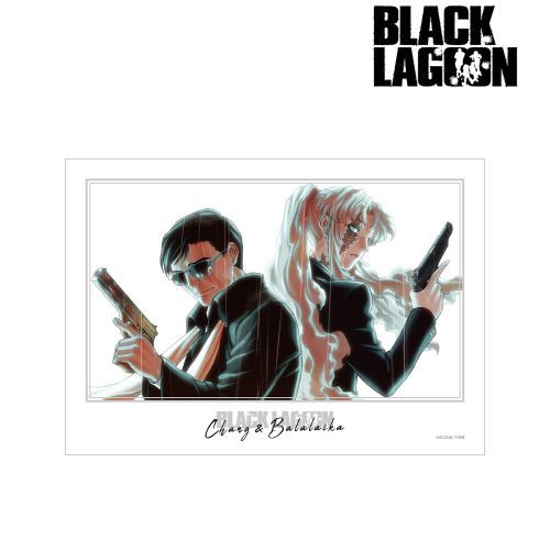 BLACK LAGOON バラライカ & 張 A3 マット加工ポスター グッズ - Neowing