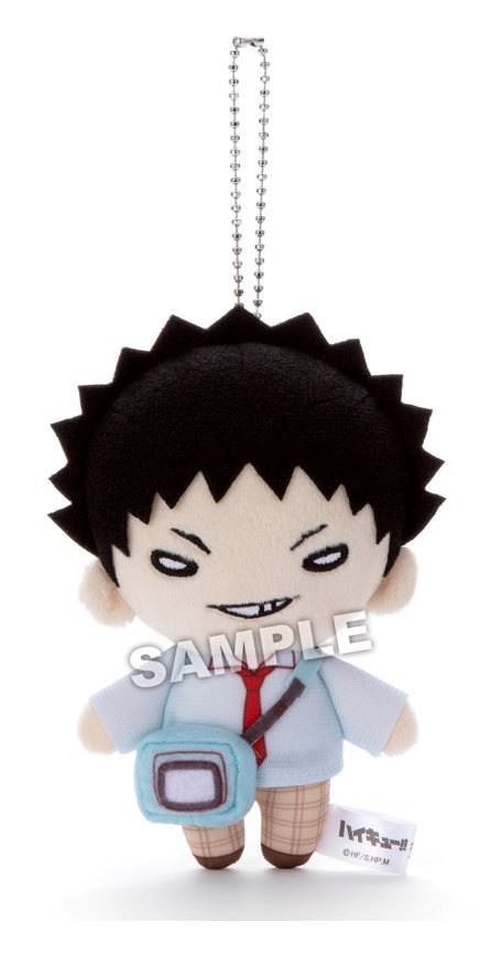 にとたん ハイキュー!! 合服 ボールチェーン付ぬいぐるみ 岩泉一