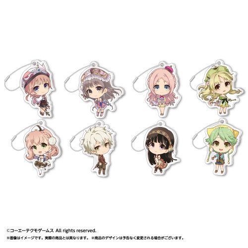 アトリエ」 シリーズ 25周年 アクリルキーホルダーこれくしょん 第1弾