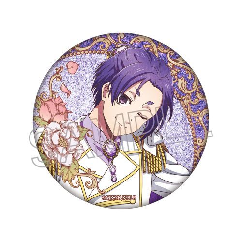 ブルーロック ヴィンテージ シリーズ キラキラ缶バッジ - 玉座 Vol.3