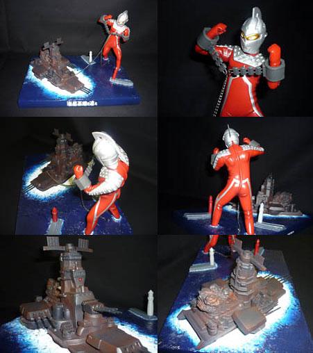 リアルバトルシリーズ ウルトラセブン×アイアンロックス フィギュア