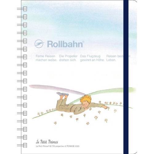 Rollbahn ロルバーン 星の王子さま ポケット付きメモ帳 (L) 草の上の