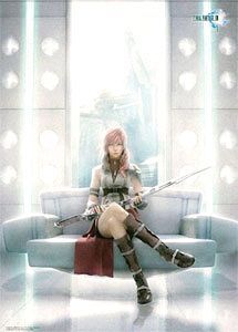 FINAL FANTASY XIII ウォールスクロールポスター ライトニング