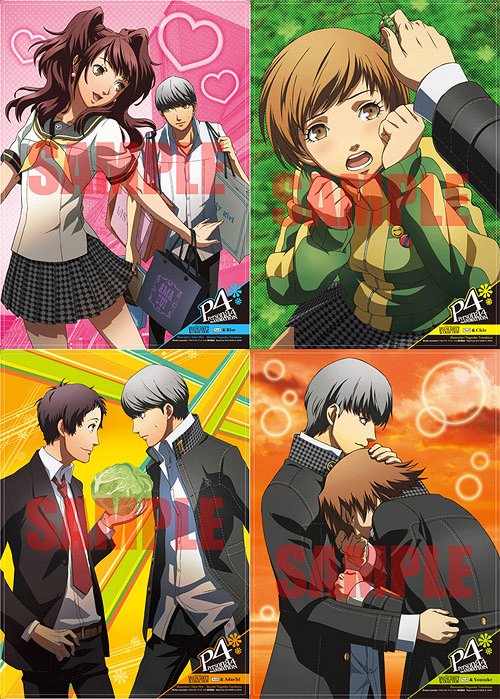 ビジュアルシートコレクション ペルソナ4 the ANIMATION BOX